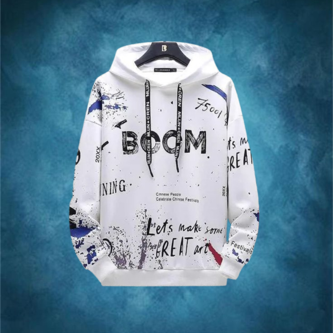 COOL PRINTED HOODIE