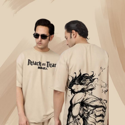 ATTACK ON TITAN OVERSIZED T-SHIRT