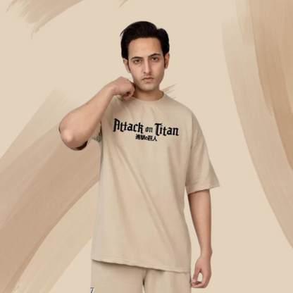 ATTACK ON TITAN OVERSIZED T-SHIRT