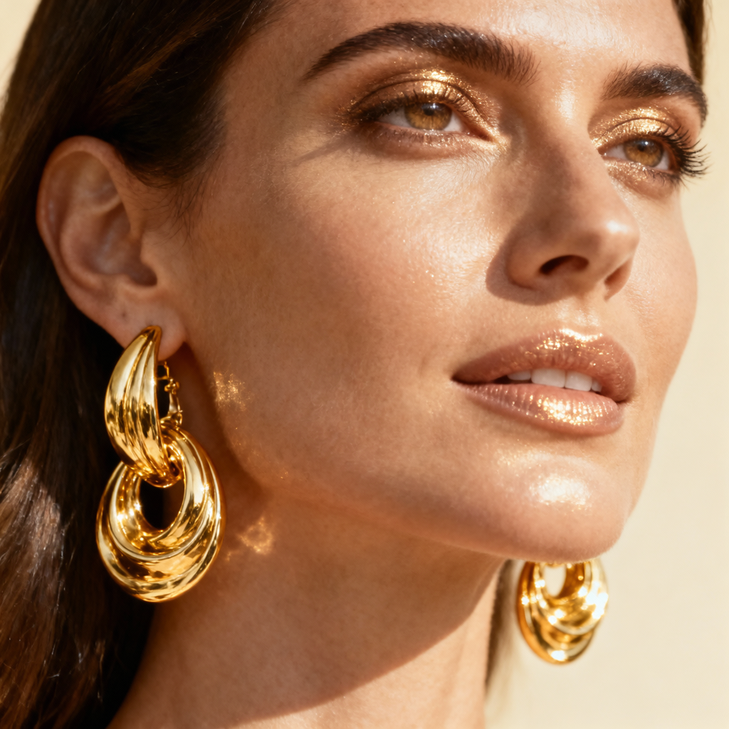 CELUXE Gold Earrings Collection